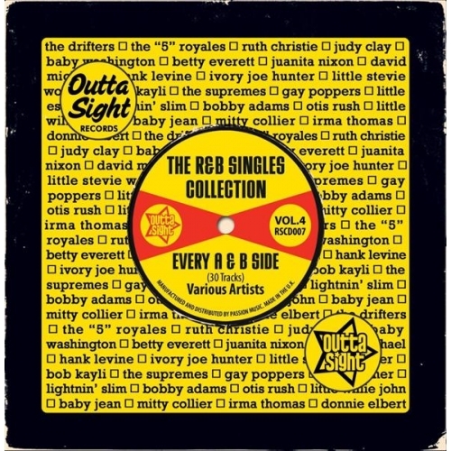 Couverture THE R&B SINGLES COLLECTION VOL 4 