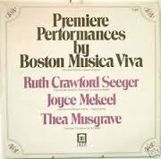 Couverture TWO MOVEMENTS FOR CHAMBER O. (1926) (+MEKEEL, MUSGRAVE) de Ruth CRAWFORD SEEGER