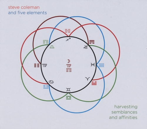 Couverture HARVESTING SEMBLANCES AND AFFINITIES de Steve COLEMAN AND FIVE ELEMENTS