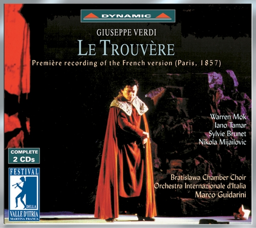 Couverture LE TROUVERE (VERSION DE PARIS 1857) de Giuseppe VERDI