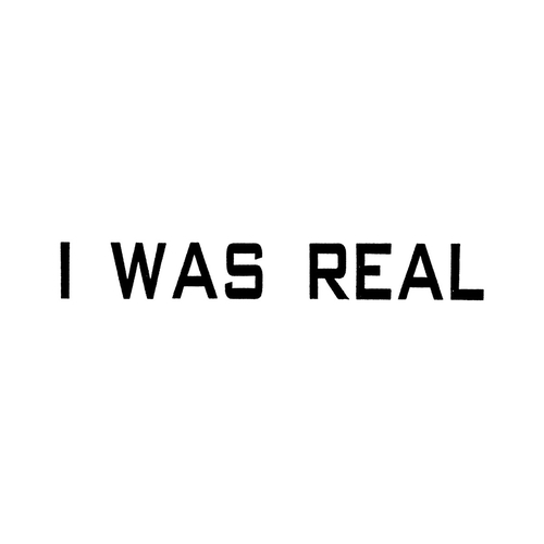 Couverture I WAS REAL de 75 DOLLAR BILL