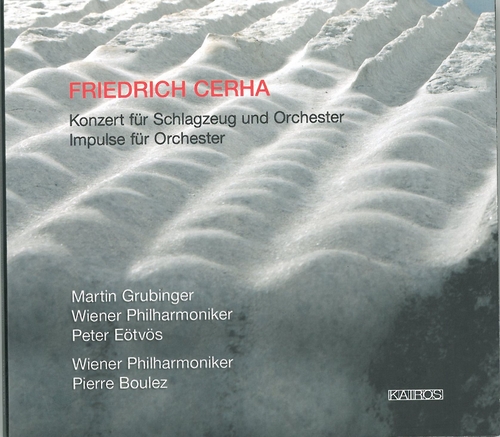 Couverture KONZERT FÜR SCHLAGZEUG UND ORCHESTER/ IMPULSE FÜR ORCHESTER de Friedrich CERHA