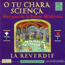 Couverture O TU CHARA SCIENÇA - MUSIQUE DE LA PENSEE MEDIEVALE