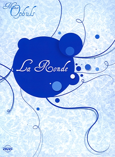 Couverture LA RONDE de Max OPHÜLS