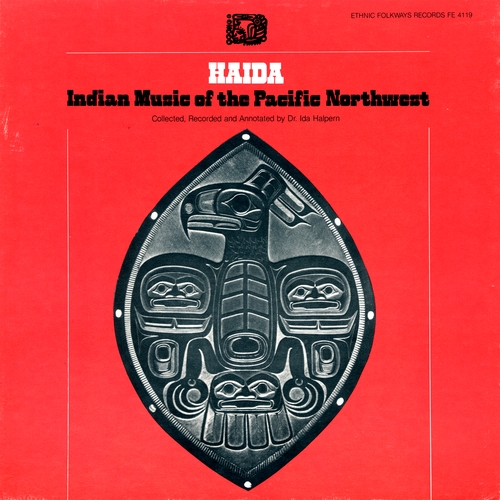 Couverture HAIDA - INDIAN MUSIC OF THE PACIFIC NORTHWEST