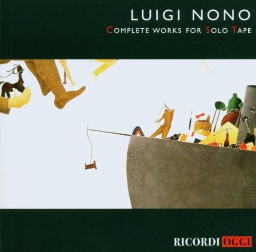 Couverture COMPLETE WORKS FOR SOLO TAPE de Luigi NONO