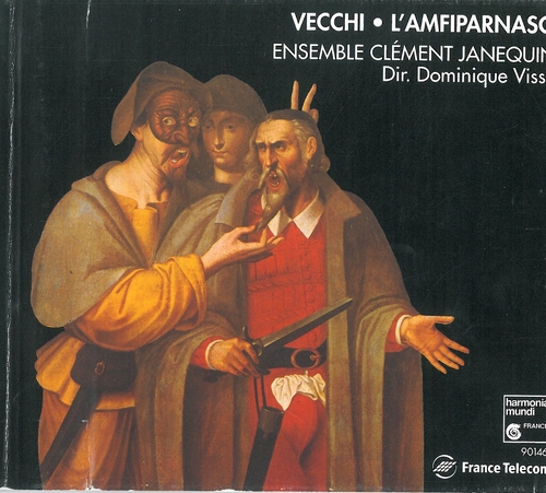 Couverture L'AMFIPARNASO / IL CONVITO MUSICALE de Orazio VECCHI