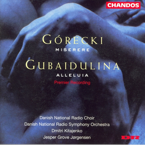 Couverture MISERERE (+ GUBAIDULINA: ALLELUIA) de Henryk, Mikolaj GORECKI