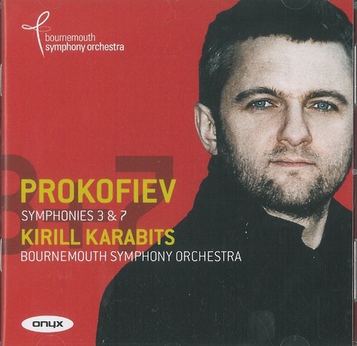 Couverture SYMPHONIE 3,7 de Sergueï PROKOFIEV