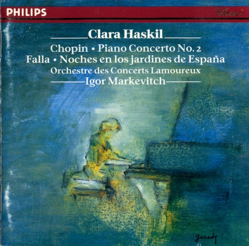 Couverture CONCERTO PIANO 2 (+ FALLA: NOCHES EN LOS JARD.) de Fryderyk [Frédéric] CHOPIN