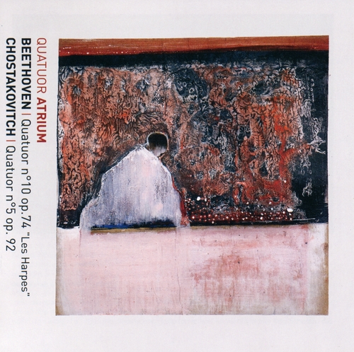 Couverture QUATUOR CORDES 10 "HARPES" (+ CHOSTAKOVITCH) de Ludwig van BEETHOVEN
