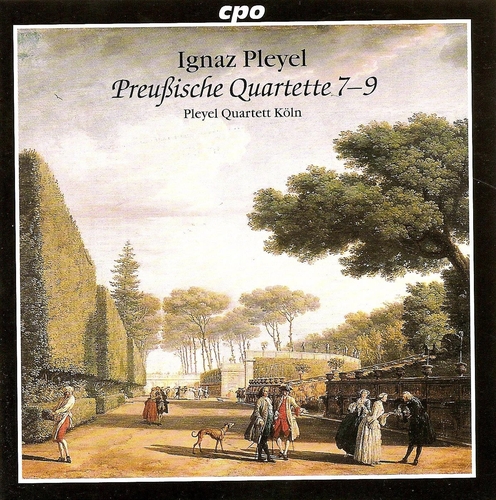 Couverture QUATUOR CORDES 7-9 (QUATUORS PRUSSIENS) de Ignace PLEYEL