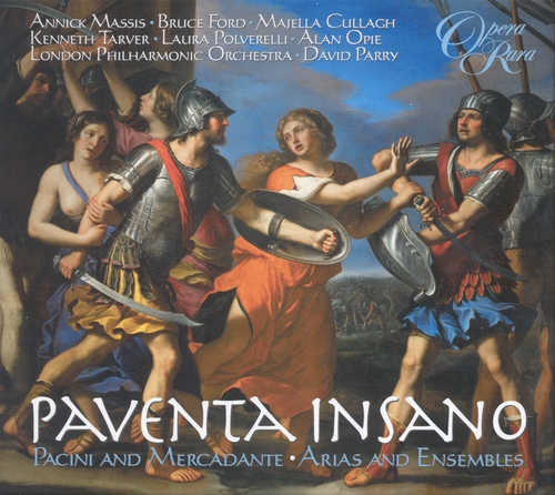 Couverture PAVENTA ISANO ...EXTR. OPÉRAS: ARIAS & ENSEMBLES (+ PACINI) de Saverio MERCADANTE