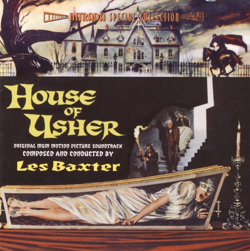 Couverture HOUSE OF USHER de Les BAXTER