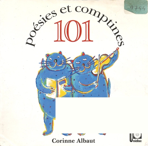 Couverture 101 POESIES ET COMPTINES de Corinne ALBAUT