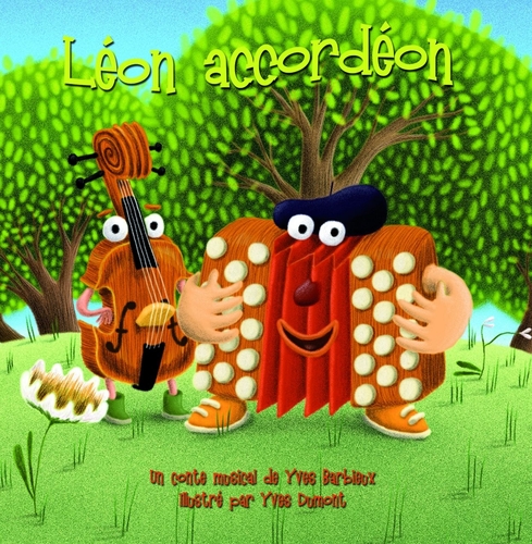 Couverture LÉON ACCORDÉON de Yves BARBIEUX