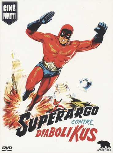 Couverture SUPERARGO CONTRE DIABOLIKUS de Nick NOSTRO