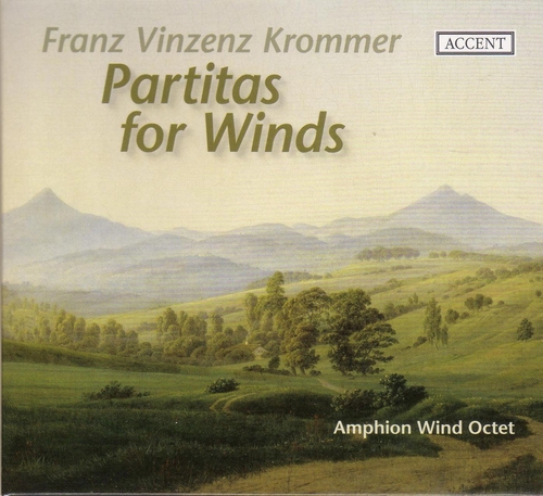 Couverture PARTITAS VENTS de Franz KRAMAR-KROMMER
