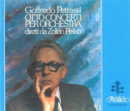 Couverture CONCERTI ORCHESTRE 1-8 de Goffredo PETRASSI