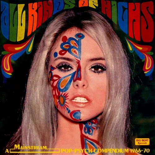 Couverture ALL KINDS OF HIGHS (A MAINSTREAM POP-PSYCH COMPENDIUM 66-70)