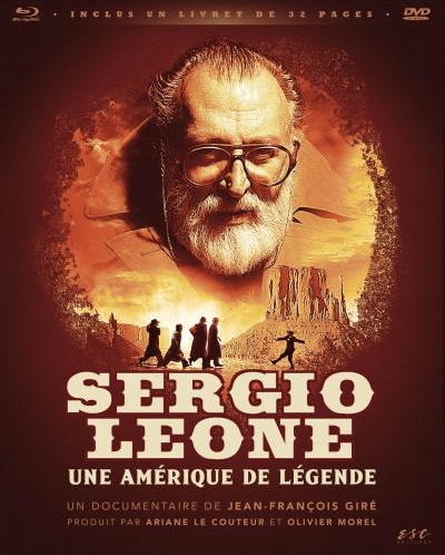 Couverture SERGIO LEONE, UNE AMÉRIQUE DE LÉGENDE (COMBO DVD + BD)