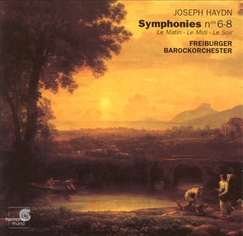Couverture SYMPHONIE   6-8 (MATIN, MIDI, SOIR) de Joseph [Franz] HAYDN