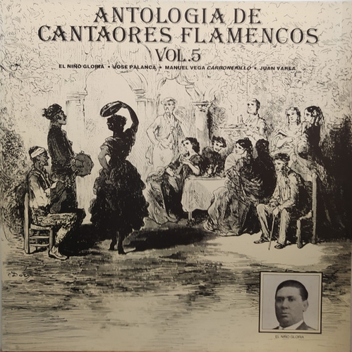 Couverture ANTOLOGIA DE CANTAORES FLAMENCOS, VOL. 5