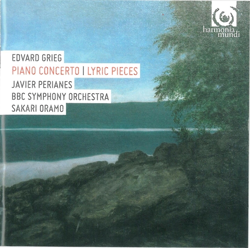 Couverture CONCERTO PIANO / PIÈCES LYRIQUES de Edvard Hagerup GRIEG