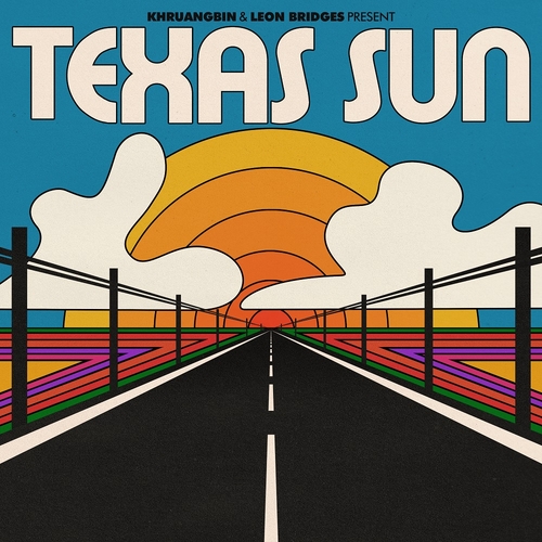 Couverture TEXAS SUN de KHRUANGBIN & LEON BRIDGES