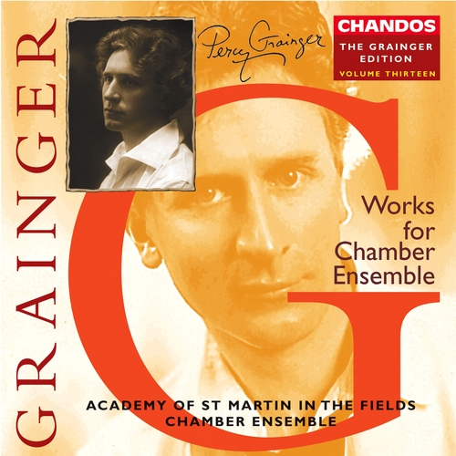 Couverture MUSIQUE POUR ENSEMBLE DE CHAMBRE de Percy George GRAINGER