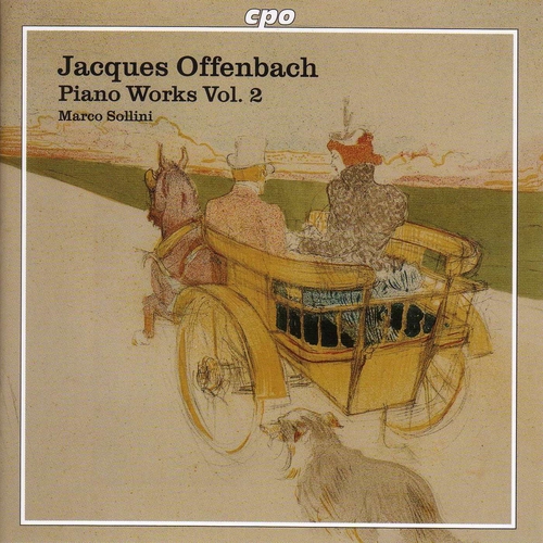 Couverture OEUVRES POUR PIANO (VOL.2) de Jacques [Jakob] OFFENBACH