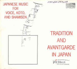 Couverture TRADITION AND AVANTGARDE IN JAPAN de Toshio HOSOKAWA