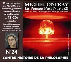 Couverture CONTRE-HISTOIRE DE LA PHILOSOPHIE N°24 - LA PENSEE POST-NAZI de Michel ONFRAY