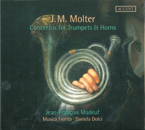 Couverture CONCERTOS TROMPETTE ET COR de Johann Melchior MOLTER