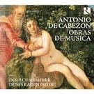 Couverture OBRAS DE MUSICA de Antonio de CABEZÓN