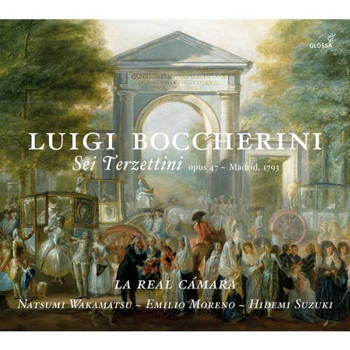 Couverture SEI TERZETTINI OPUS 47 de Luigi BOCCHERINI