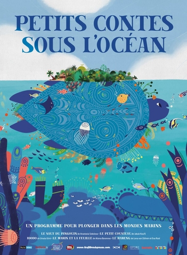Couverture PETITS CONTES SOUS L'OCEAN de Anastasiya SOKOLOVA
