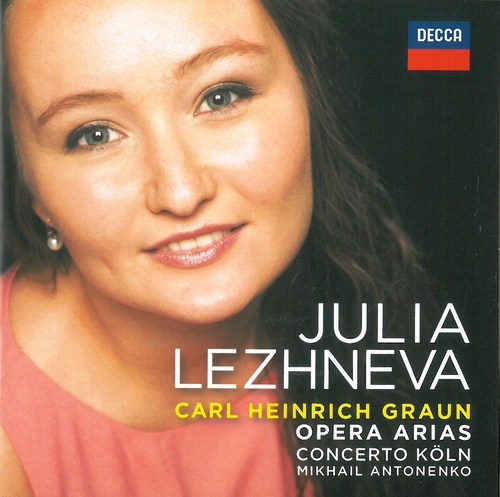 Couverture OPERA ARIAS de Carl Heinrich GRAUN