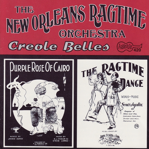 Couverture CREOLE BELLES de THE NEW ORLEANS RAGTIME ORCHESTRA