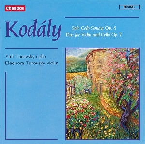 Couverture SONATE VIOLONCELLE OP.8 /DUO POUR VIOLON VIOLONCELLE OP.7 de Zoltán KODÁLY