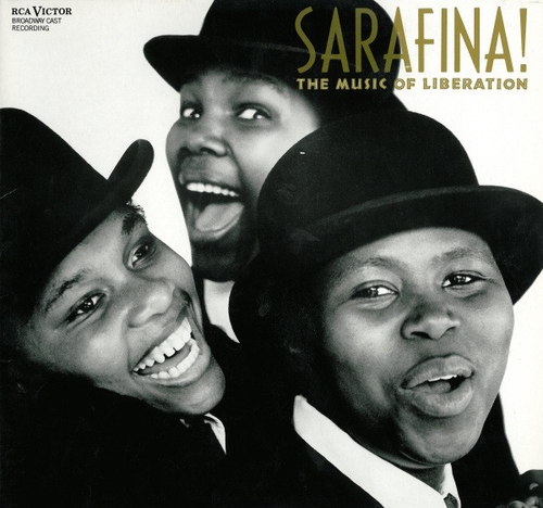 Couverture THE MUSIC OF LIBERATION de SARAFINA