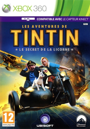 Couverture LES AVENTURES DE TINTIN - XBOX360