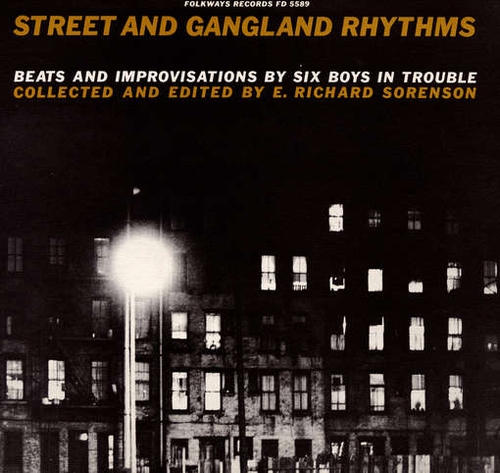 Couverture STREET AND GANGLAND RHYTHMS de NEW YORK/EARLY HIP-HOP/DOCUMENT
