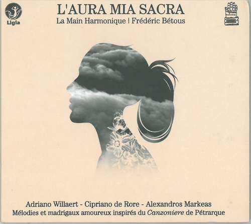 Couverture AURA MIA SACRA (+ RORE/ + MARKEAS) de Adrian WILLAERT