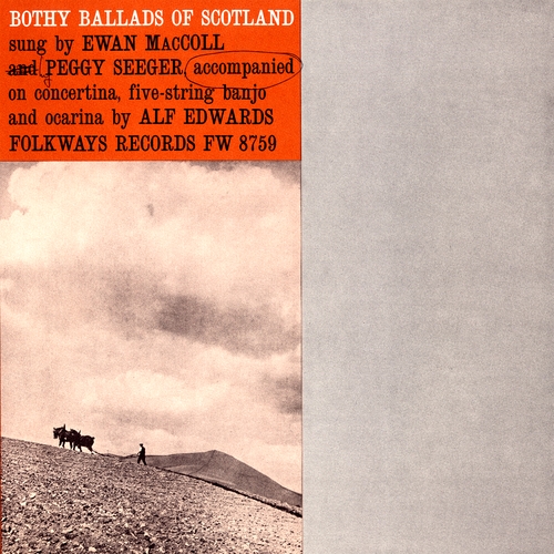 Couverture BOTHY BALLADS OF SCOTLAND de Ewan MCCOLL