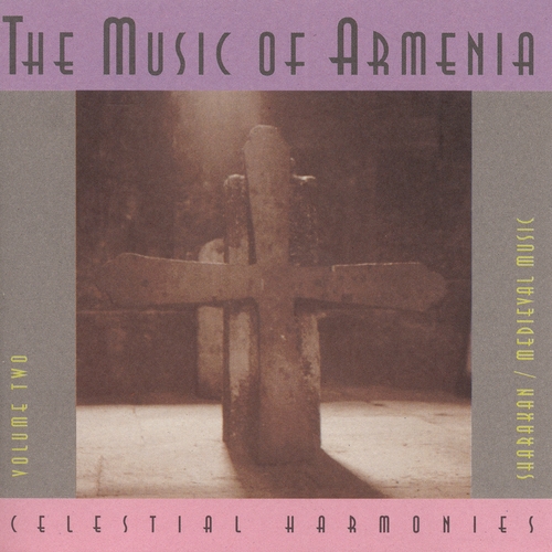 Couverture MUSIC OF ARMENIA VOL. 2: SHARAKAN/ MEDIEVAL MUSIC