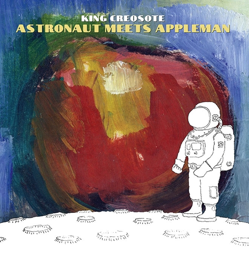 Couverture ASTRONAUT MEETS APPLEMAN de KING CREOSOTE