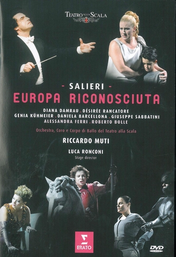 Couverture EUROPA RICONOSCIUTA de Antonio SALIERI