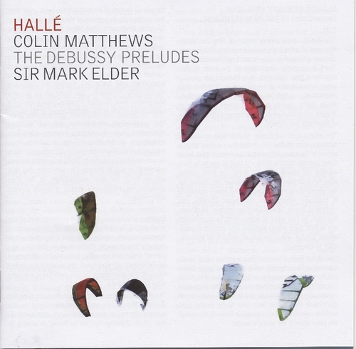 Couverture THE DEBUSSY PRELUDES de Colin MATTHEWS