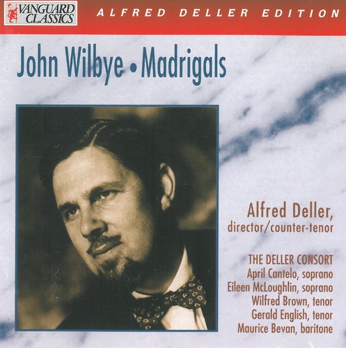 Couverture MADRIGALS de John WILBYE